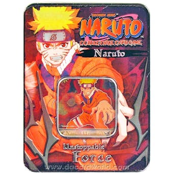 Naruto Unstoppable Force Naruto Tin (Bandai)