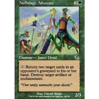 Magic the Gathering Judgment Single Nullmage Advocate Foil