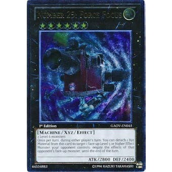 Yu-Gi-Oh Galactic Overlord Single Number 25: Focus Force Ultimate Rare