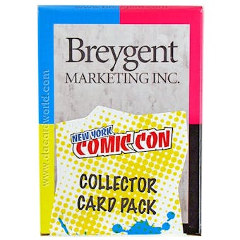 New York Comic Con Collector Card Pack (Breygent 2012) (Lot of 3)