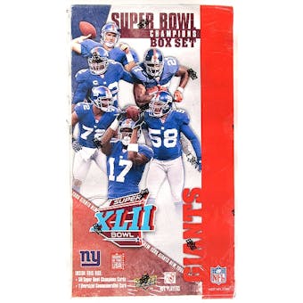 2008 Upper Deck Football Super Bowl XLII Champions Set (N.Y. Giants)