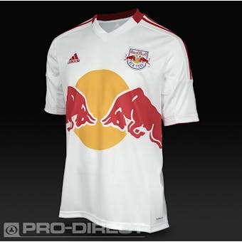 New York Red Bulls Adidas ClimaCool White Replica Jersey (Adult L)