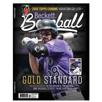 2018 Beckett Baseball Monthly Price Guide (#151 October) (Nolan Arenado)