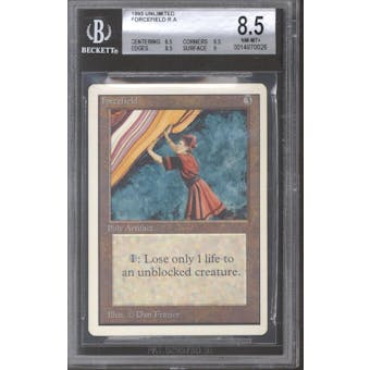 Magic the Gathering Unlimited Forcefield BGS 8.5 (8.5, 8.5, 8.5, 9)