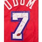 Lamar Odom Autographed Los Angeles Clippers Champion Jersey #258/415 (Fleer COA)