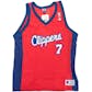 Lamar Odom Autographed Los Angeles Clippers Champion Jersey #396/415 (Fleer COA)