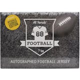 2021 Hit Parade Autographed OFFICIALLY LICENSED Football Jersey - Series 7 - 10-Box Hobby Case - Mahomes!!