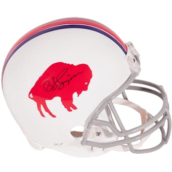 O.J. Simpson Autographed Buffalo Bills Throwback Full Size Replica Helmet (Locker 32)
