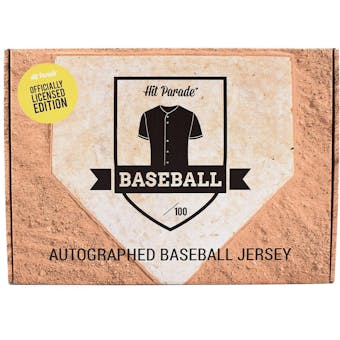 2021 Hit Parade Autographed Officially Licensed Baseball Jersey - Series 9 - Hobby Box - Michael Jordan!!!