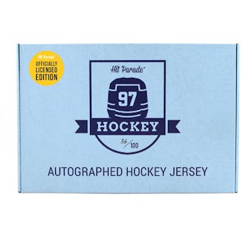 2019/20 Hit Parade Autographed OFFICIALLY LICENSED Hockey Jersey Hobby Box - Series 2 - Gretzky & Orr!!!