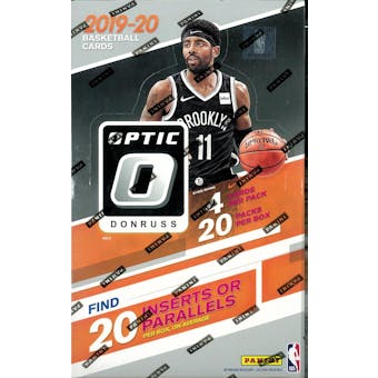 2019/20 Panini Donruss Optic Basketball Retail 20-Pack Box