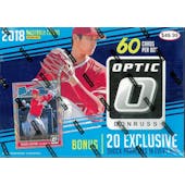 2018 Panini Donruss Optic Baseball 60ct Mega Box