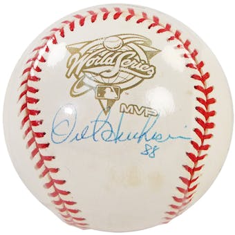 Orel Hershiser Autographed Official MLB Baseball (Steiner)