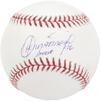 Orlando Hernandez Autographed NY Yankees Official MLB Baseball w/"Duke" Inscript. (MLB Holo)
