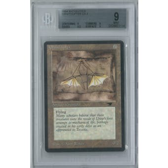 Magic the Gathering Antiquities Single Ornithopter BGS 9 (9, 9, 9.5, 9)