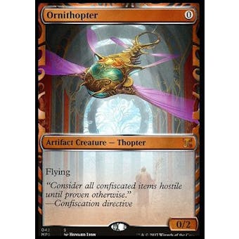 Magic the Gathering Kaladesh Inventions Single Ornithopter FOIL - NEAR MINT (NM)