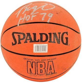 Oscar Robertson Autographed NBA Spalding Basketball (JSA)