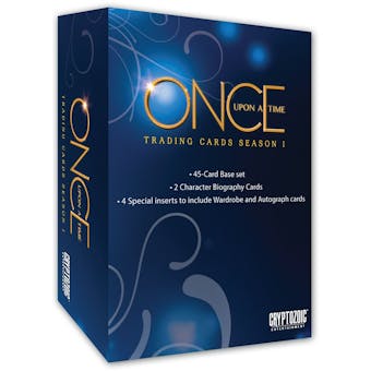 Once Upon A Time Season 1 Trading Cards 10-Box (Set) Case (Cryptozoic 2014)