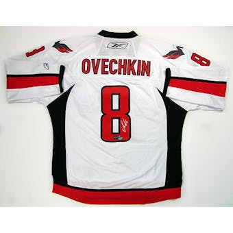 Alexander Ovechkin Autographed Washington Capitals Jersey (Sports Integrity & Ovechkin H
