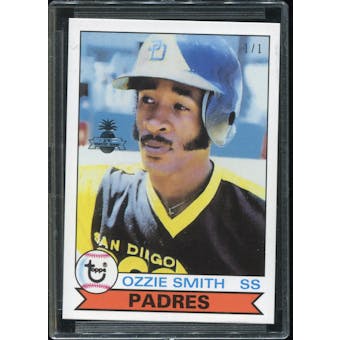 2016 Topps Baseball Hawaii Summit Exclusive Berger's Best #BB-28 Ozzie Smith 1979 Rookie Reprint 1/1