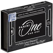 2022/23 Panini One and One Basketball 1st Off The Line FOTL Hobby 10-Box Case