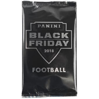 2018 Panini Black Friday NFL Football Pack (Lot of 10)