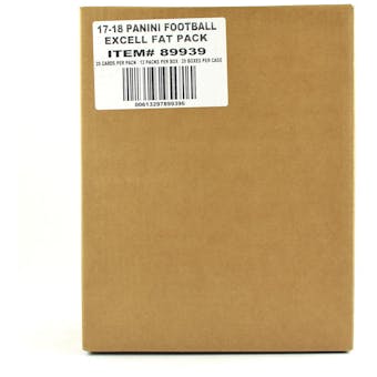 2017 Panini Football 12-Pack Jumbo 20-Box Case