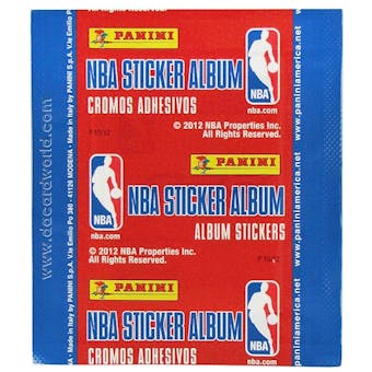 2012/13 Panini Basketball Sticker Pack