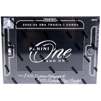 2022/23 Panini One and One Basketball 1st Off The Line FOTL Hobby Box