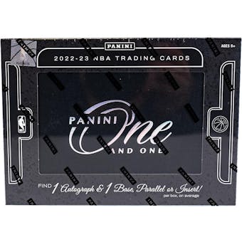 2022/23 Panini One and One Basketball Hobby 10-Box Case
