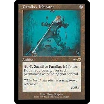 Magic the Gathering Nemesis Single Parallax Inhibitor Foil