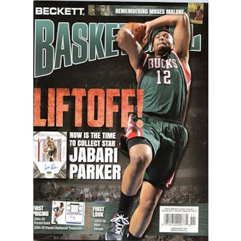 2015 Beckett Basketball Monthly Price Guide (#278 November)  (Liftoff!)