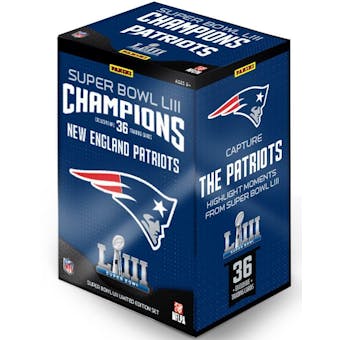 2019 Panini Super Bowl LII Box (Set) (New England Patriots)