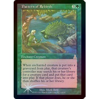 Magic the Gathering Urza's Destiny FOIL Pattern of Rebirth LIGHTLY PLAYED (LP)