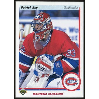 1990-91 Upper Deck Promos 241 Patrick Roy Error-Feet and Inches