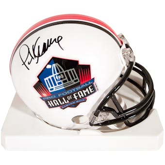 Paul Krause Autographed Minnesota Vikings Hall of Fame Football Mini Helmet