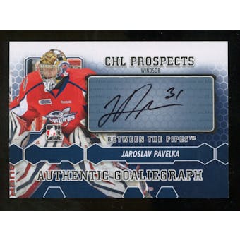 2012/13 In the Game Between The Pipes Autographs #AJPA Jaroslav Pavelka Autograph