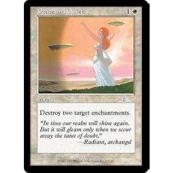 Magic the Gathering Urza's Legacy Single Peace and Quiet Foil
