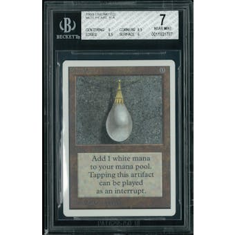 Magic the Gathering Unlimited Mox Pearl BGS 7 (9, 8.5, 8.5, 7)