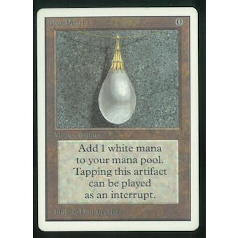 Magic the Gathering Unlimited Single Mox Pearl - MODERATE PLAY (MP)