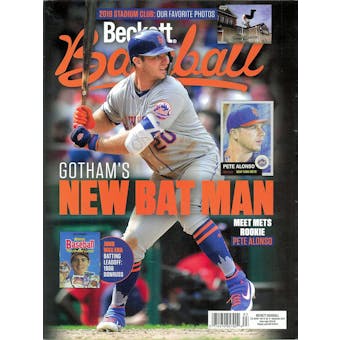 2019 Beckett Baseball Monthly Price Guide (#162 September) (Pete Alonso)