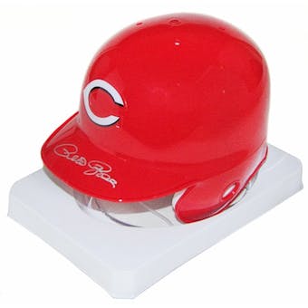 Pete Rose Autographed Cincinnati Reds Mini Helment