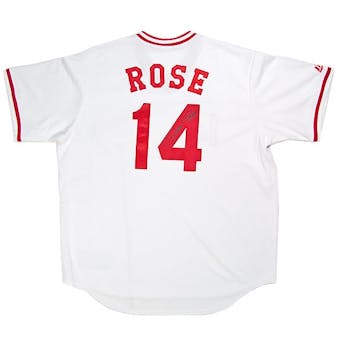 Pete Rose Autographed Cincinnati Reds Replica Jersey