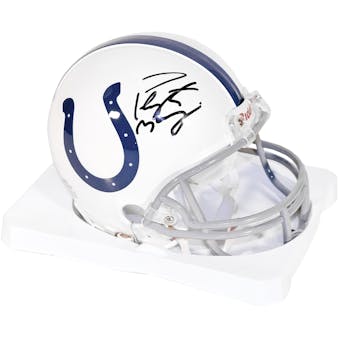 Peyton Manning Autographed Indianapolis Colts Authentic Mini Helmet (Steiner)