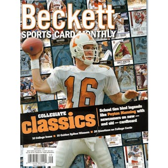 2015 Beckett Sports Card Monthly Price Guide (#366 September) (Peyton Manning)