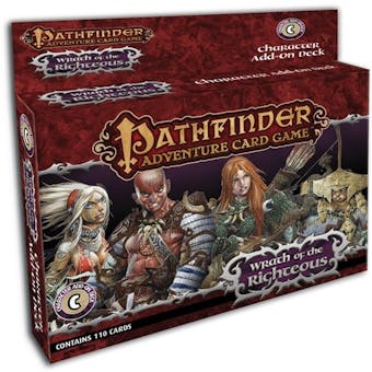 Pathfinder Game: Wrath of the Righteous Character Add-On Deck