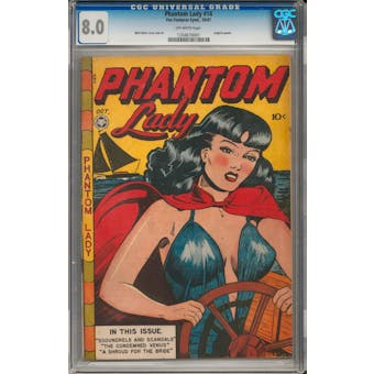 Phantom Lady #14 CGC 8.0 (OW) *1204670001*