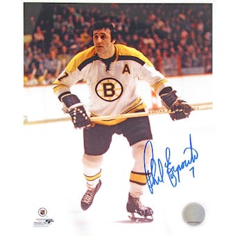 Phil Esposito Autographed Boston Bruins 8x10 Hockey Photo