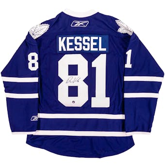 Phil Kessel Autographed Toronto Maple Leafs Hockey Jersey Frozen Pond