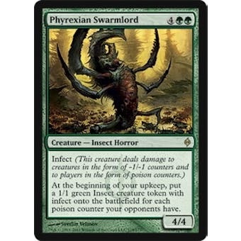 Magic the Gathering New Phyrexia Single Phyrexian Swarmlord Foil